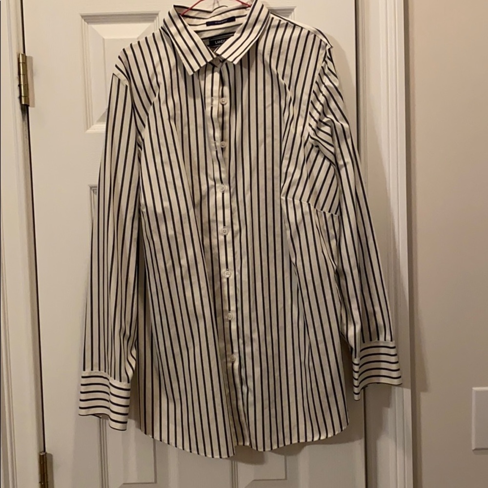 Lands End no iron supima shirt like new